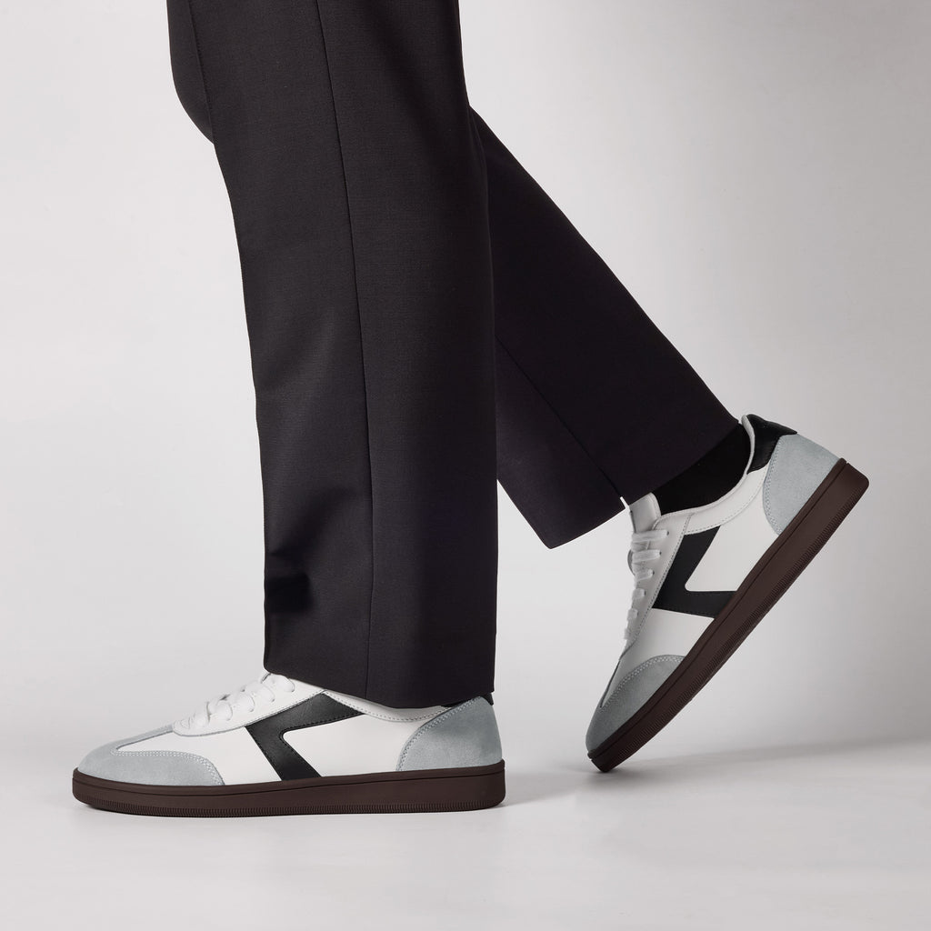 OVISWOOD COURTWALK 01 — WHITE/BLACK