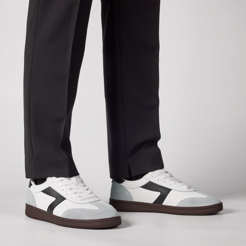 OVISWOOD COURTWALK 01 — WHITE/BLACK