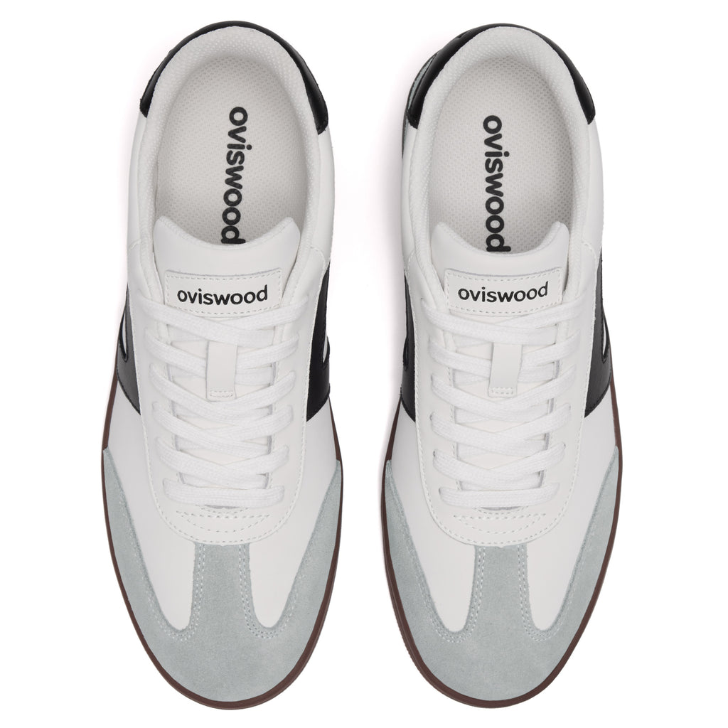 OVISWOOD COURTWALK 01 — WHITE/BLACK